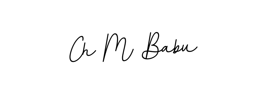 Once you've used our free online signature maker to create your best signature BallpointsItalic-DORy9 style, it's time to enjoy all of the benefits that Ch M Babu name signing documents. Ch M Babu signature style 11 images and pictures png