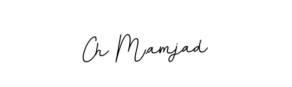 Also You can easily find your signature by using the search form. We will create Ch M.amjad name handwritten signature images for you free of cost using BallpointsItalic-DORy9 sign style. Ch M.amjad signature style 11 images and pictures png