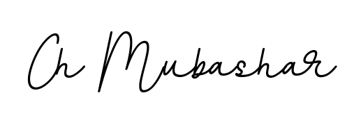 A timeless handwritten aesthetic for Ch Mubashar. The BallpointsItalic-DORy9 font gives your signature a handcrafted feel with natural curves. Ch Mubashar signature style 11 images and pictures png