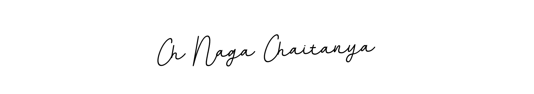 Design your own signature with our free online signature maker. With this signature software, you can create a handwritten (BallpointsItalic-DORy9) signature for name Ch Naga Chaitanya. Ch Naga Chaitanya signature style 11 images and pictures png