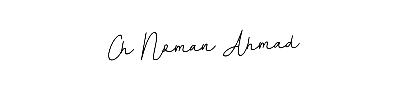 Ch Noman Ahmad stylish signature style. Best Handwritten Sign (BallpointsItalic-DORy9) for my name. Handwritten Signature Collection Ideas for my name Ch Noman Ahmad. Ch Noman Ahmad signature style 11 images and pictures png