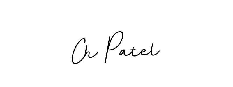 Create a beautiful signature design for name Ch Patel. With this signature (BallpointsItalic-DORy9) fonts, you can make a handwritten signature for free. Ch Patel signature style 11 images and pictures png