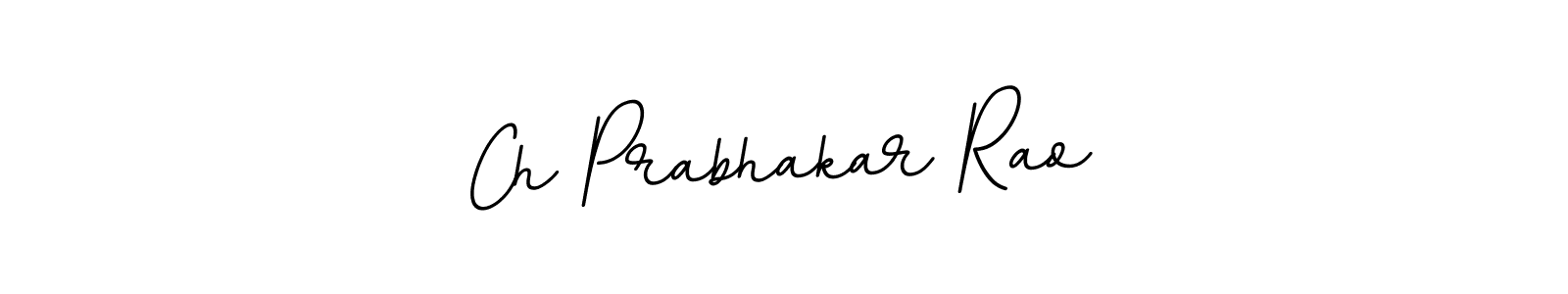 You should practise on your own different ways (BallpointsItalic-DORy9) to write your name (Ch Prabhakar Rao) in signature. don't let someone else do it for you. Ch Prabhakar Rao signature style 11 images and pictures png