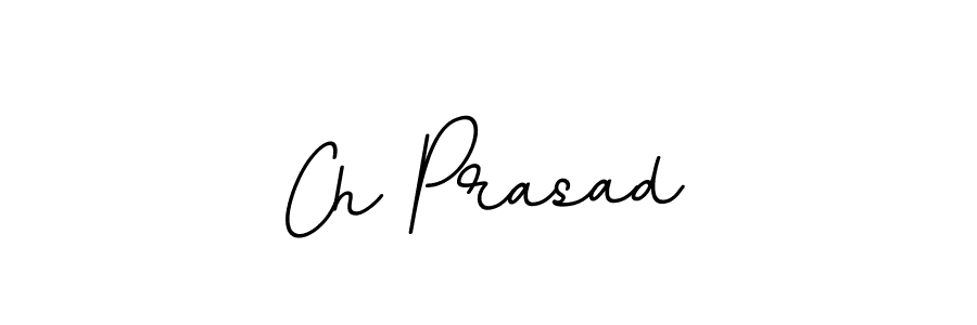 Make a beautiful signature design for name Ch Prasad. With this signature (BallpointsItalic-DORy9) style, you can create a handwritten signature for free. Ch Prasad signature style 11 images and pictures png