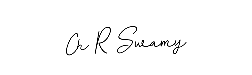 Create a beautiful signature design for name Ch R Swamy. With this signature (BallpointsItalic-DORy9) fonts, you can make a handwritten signature for free. Ch R Swamy signature style 11 images and pictures png