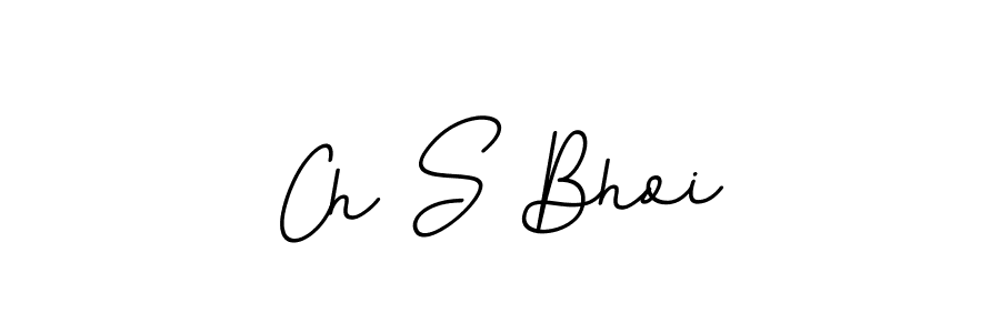 Also You can easily find your signature by using the search form. We will create Ch S Bhoi name handwritten signature images for you free of cost using BallpointsItalic-DORy9 sign style. Ch S Bhoi signature style 11 images and pictures png