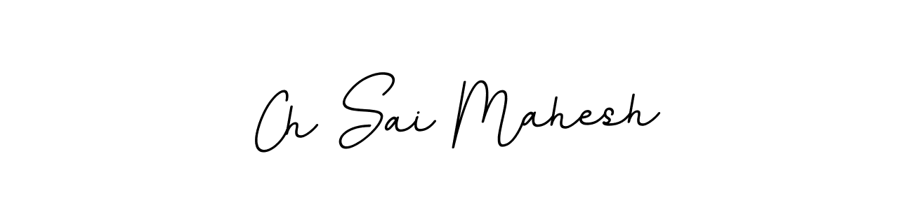 Make a beautiful signature design for name Ch Sai Mahesh. Use this online signature maker to create a handwritten signature for free. Ch Sai Mahesh signature style 11 images and pictures png