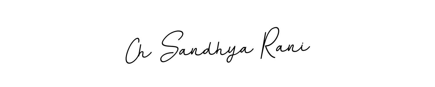 BallpointsItalic-DORy9 is a professional signature style that is perfect for those who want to add a touch of class to their signature. It is also a great choice for those who want to make their signature more unique. Get Ch Sandhya Rani name to fancy signature for free. Ch Sandhya Rani signature style 11 images and pictures png