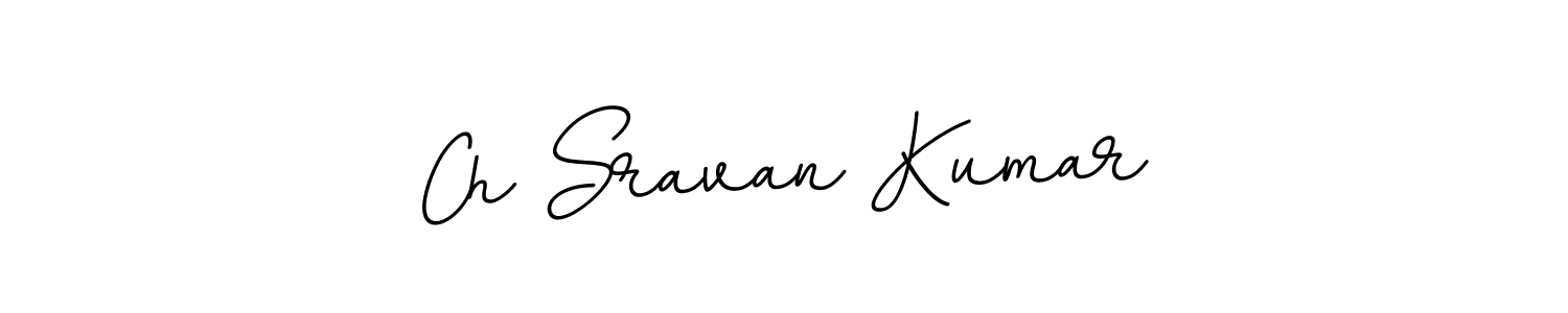 Also You can easily find your signature by using the search form. We will create Ch Sravan Kumar name handwritten signature images for you free of cost using BallpointsItalic-DORy9 sign style. Ch Sravan Kumar signature style 11 images and pictures png