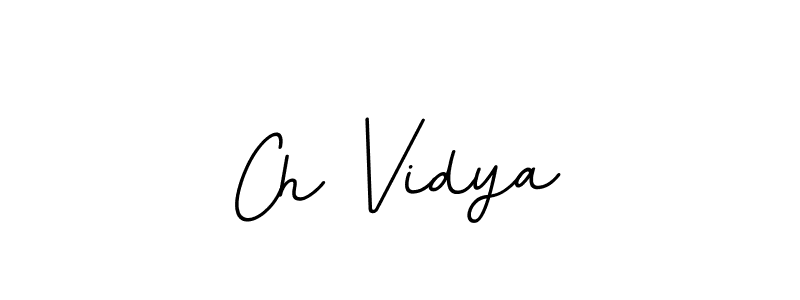 This is the best signature style for the Ch Vidya name. Also you like these signature font (BallpointsItalic-DORy9). Mix name signature. Ch Vidya signature style 11 images and pictures png