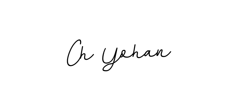 Also we have Ch Yohan name is the best signature style. Create professional handwritten signature collection using BallpointsItalic-DORy9 autograph style. Ch Yohan signature style 11 images and pictures png