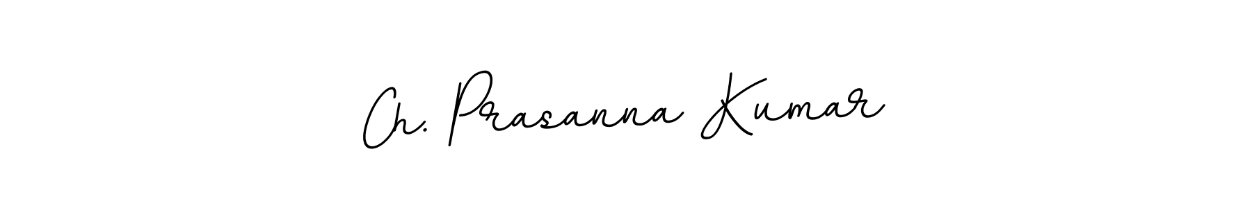 It looks lik you need a new signature style for name Ch. Prasanna Kumar. Design unique handwritten (BallpointsItalic-DORy9) signature with our free signature maker in just a few clicks. Ch. Prasanna Kumar signature style 11 images and pictures png