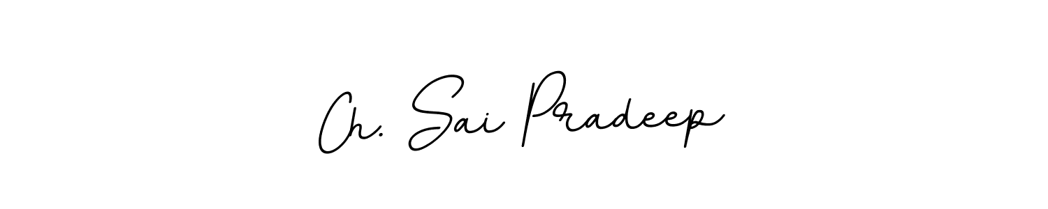 This is the best signature style for the Ch. Sai Pradeep name. Also you like these signature font (BallpointsItalic-DORy9). Mix name signature. Ch. Sai Pradeep signature style 11 images and pictures png