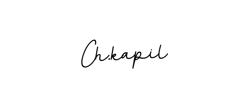How to Draw Ch.kapil signature style? BallpointsItalic-DORy9 is a latest design signature styles for name Ch.kapil. Ch.kapil signature style 11 images and pictures png