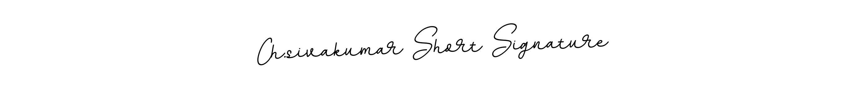 Also You can easily find your signature by using the search form. We will create Ch.sivakumar Short Signature name handwritten signature images for you free of cost using BallpointsItalic-DORy9 sign style. Ch.sivakumar Short Signature signature style 11 images and pictures png