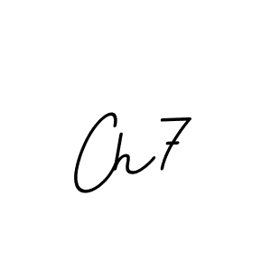 if you are searching for the best signature style for your name Ch7. so please give up your signature search. here we have designed multiple signature styles  using BallpointsItalic-DORy9. Ch7 signature style 11 images and pictures png