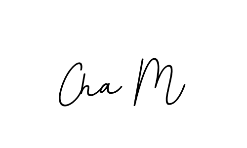 How to make Cha M signature? BallpointsItalic-DORy9 is a professional autograph style. Create handwritten signature for Cha M name. Cha M signature style 11 images and pictures png