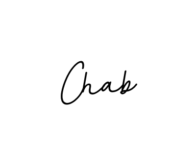 It looks lik you need a new signature style for name Chab. Design unique handwritten (BallpointsItalic-DORy9) signature with our free signature maker in just a few clicks. Chab signature style 11 images and pictures png
