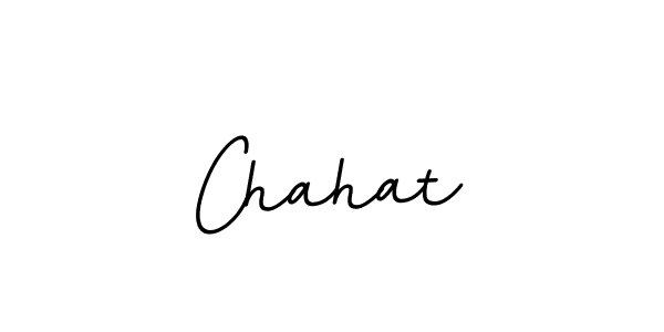 Make a beautiful signature design for name Chahat. With this signature (BallpointsItalic-DORy9) style, you can create a handwritten signature for free. Chahat signature style 11 images and pictures png