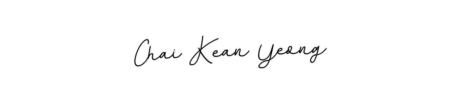 Create a beautiful signature design for name Chai Kean Yeong. With this signature (BallpointsItalic-DORy9) fonts, you can make a handwritten signature for free. Chai Kean Yeong signature style 11 images and pictures png