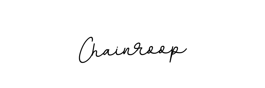 Design your own signature with our free online signature maker. With this signature software, you can create a handwritten (BallpointsItalic-DORy9) signature for name Chainroop. Chainroop signature style 11 images and pictures png