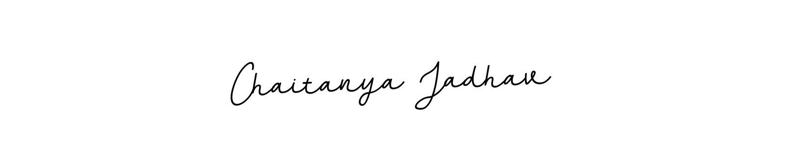 Chaitanya Jadhav stylish signature style. Best Handwritten Sign (BallpointsItalic-DORy9) for my name. Handwritten Signature Collection Ideas for my name Chaitanya Jadhav. Chaitanya Jadhav signature style 11 images and pictures png