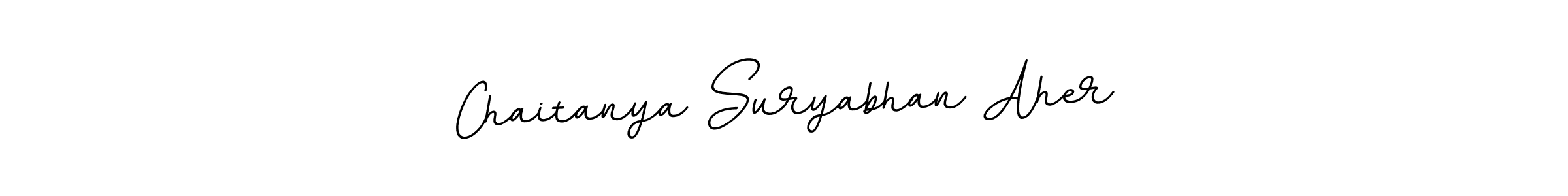 Chaitanya Suryabhan Aher stylish signature style. Best Handwritten Sign (BallpointsItalic-DORy9) for my name. Handwritten Signature Collection Ideas for my name Chaitanya Suryabhan Aher. Chaitanya Suryabhan Aher signature style 11 images and pictures png