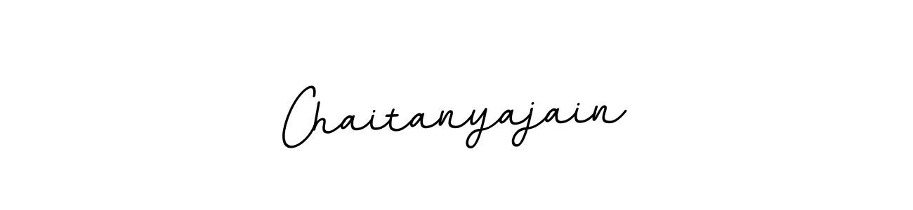 How to Draw Chaitanyajain signature style? BallpointsItalic-DORy9 is a latest design signature styles for name Chaitanyajain. Chaitanyajain signature style 11 images and pictures png