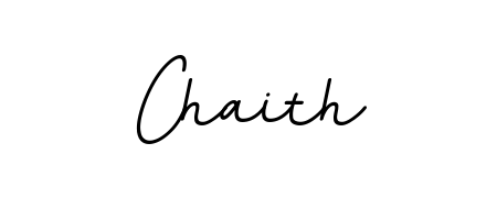 Use a signature maker to create a handwritten signature online. With this signature software, you can design (BallpointsItalic-DORy9) your own signature for name Chaith. Chaith signature style 11 images and pictures png