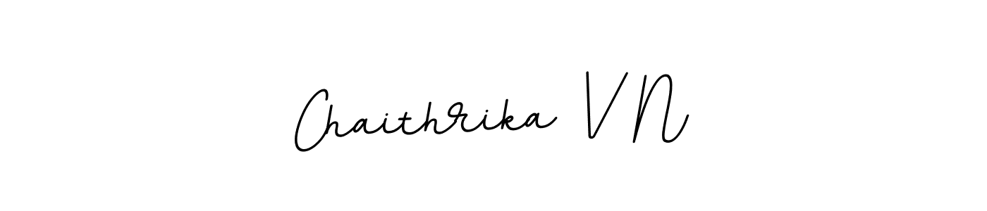 You should practise on your own different ways (BallpointsItalic-DORy9) to write your name (Chaithrika V N) in signature. don't let someone else do it for you. Chaithrika V N signature style 11 images and pictures png