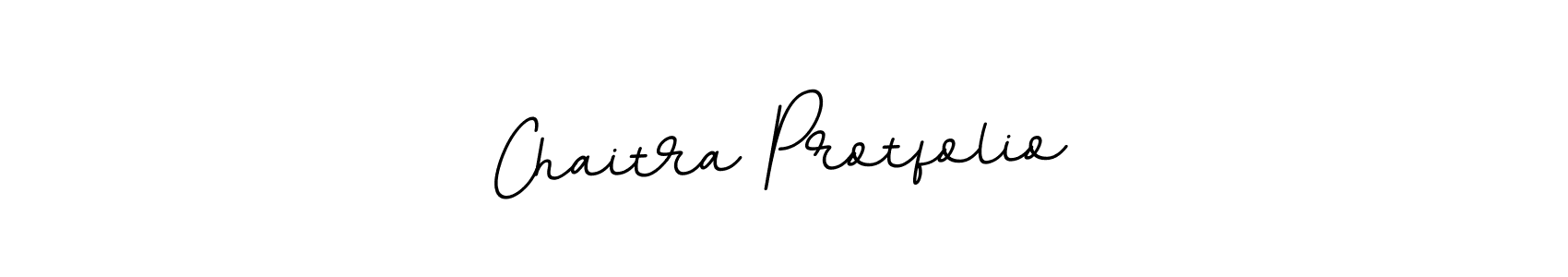 Create a beautiful signature design for name Chaitra Protfolio. With this signature (BallpointsItalic-DORy9) fonts, you can make a handwritten signature for free. Chaitra Protfolio signature style 11 images and pictures png