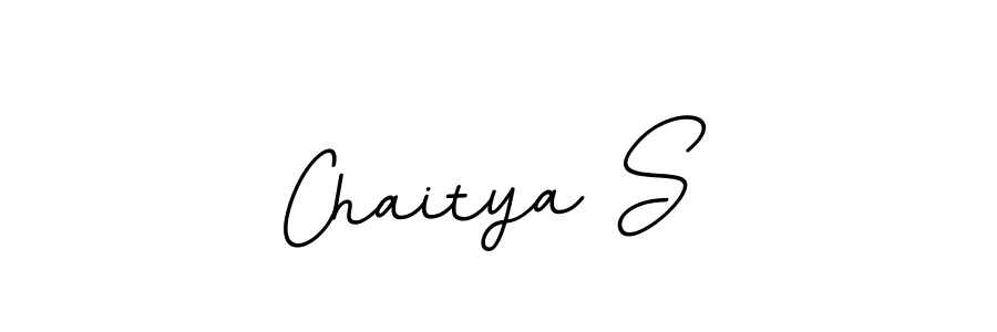 Chaitya S stylish signature style. Best Handwritten Sign (BallpointsItalic-DORy9) for my name. Handwritten Signature Collection Ideas for my name Chaitya S. Chaitya S signature style 11 images and pictures png