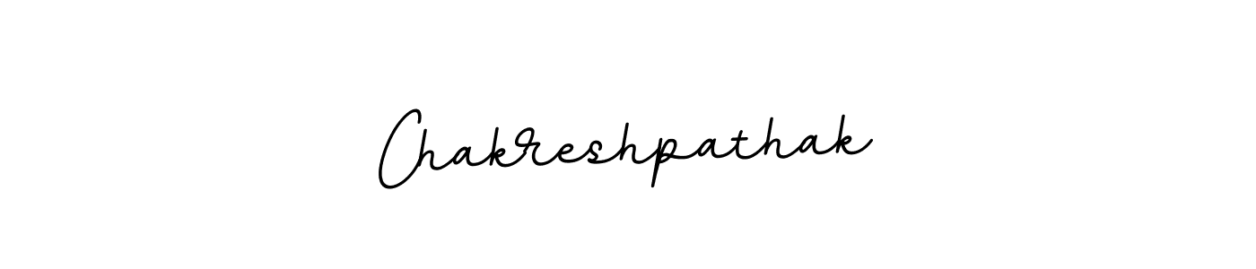 The best way (BallpointsItalic-DORy9) to make a short signature is to pick only two or three words in your name. The name Chakreshpathak include a total of six letters. For converting this name. Chakreshpathak signature style 11 images and pictures png