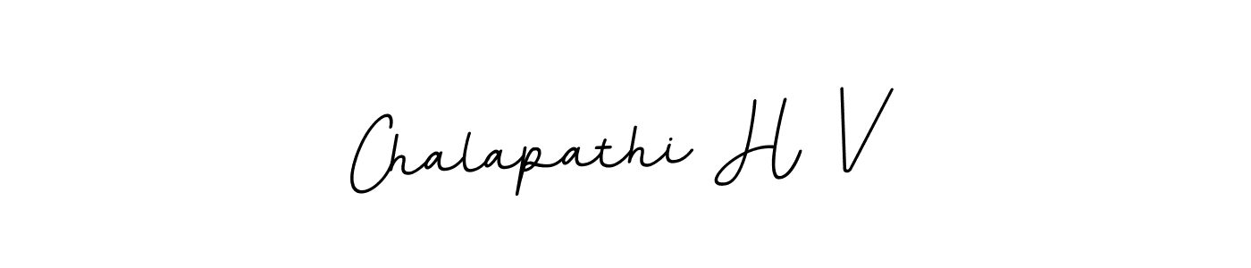 How to Draw Chalapathi H V signature style? BallpointsItalic-DORy9 is a latest design signature styles for name Chalapathi H V. Chalapathi H V signature style 11 images and pictures png