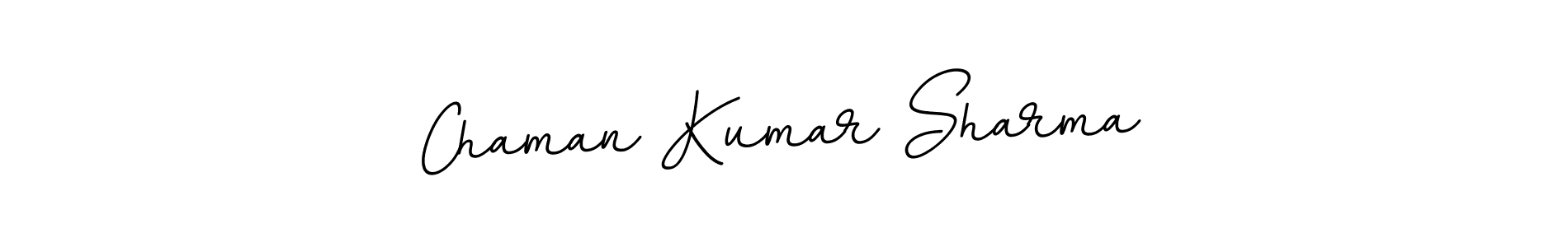 Make a short Chaman Kumar Sharma signature style. Manage your documents anywhere anytime using BallpointsItalic-DORy9. Create and add eSignatures, submit forms, share and send files easily. Chaman Kumar Sharma signature style 11 images and pictures png