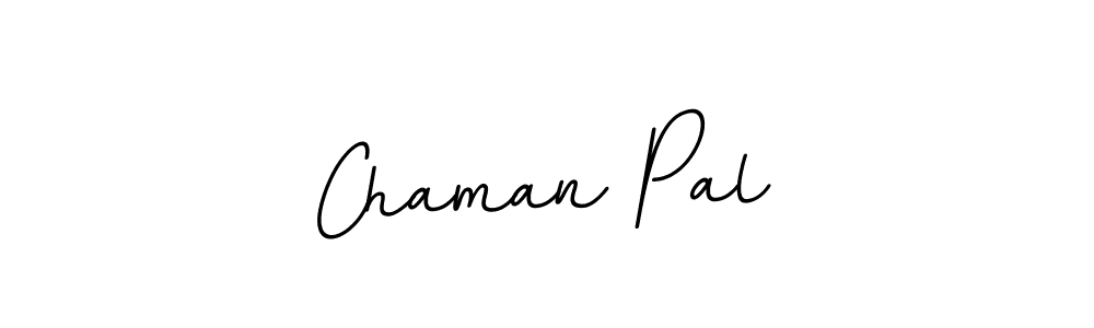 Create a beautiful signature design for name Chaman Pal. With this signature (BallpointsItalic-DORy9) fonts, you can make a handwritten signature for free. Chaman Pal signature style 11 images and pictures png