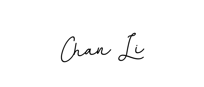 Create a beautiful signature design for name Chan Li. With this signature (BallpointsItalic-DORy9) fonts, you can make a handwritten signature for free. Chan Li signature style 11 images and pictures png