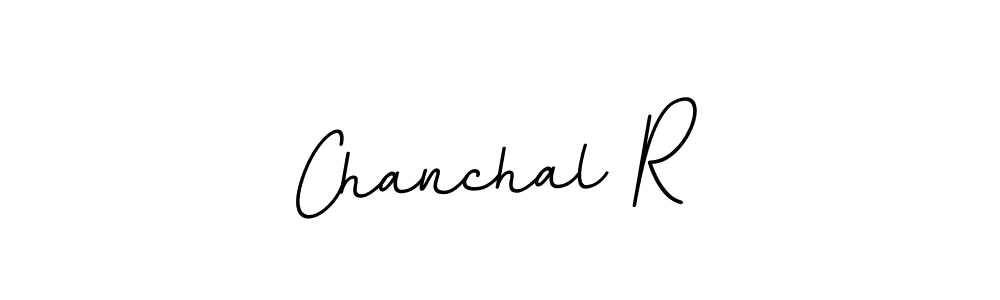 Chanchal R stylish signature style. Best Handwritten Sign (BallpointsItalic-DORy9) for my name. Handwritten Signature Collection Ideas for my name Chanchal R. Chanchal R signature style 11 images and pictures png