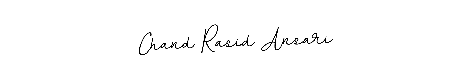 Make a beautiful signature design for name Chand Rasid Ansari. With this signature (BallpointsItalic-DORy9) style, you can create a handwritten signature for free. Chand Rasid Ansari signature style 11 images and pictures png