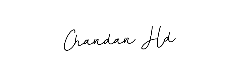 Use a signature maker to create a handwritten signature online. With this signature software, you can design (BallpointsItalic-DORy9) your own signature for name Chandan Hd. Chandan Hd signature style 11 images and pictures png