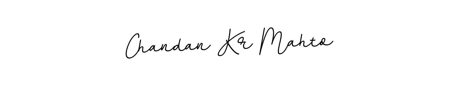 Chandan Kr Mahto stylish signature style. Best Handwritten Sign (BallpointsItalic-DORy9) for my name. Handwritten Signature Collection Ideas for my name Chandan Kr Mahto. Chandan Kr Mahto signature style 11 images and pictures png