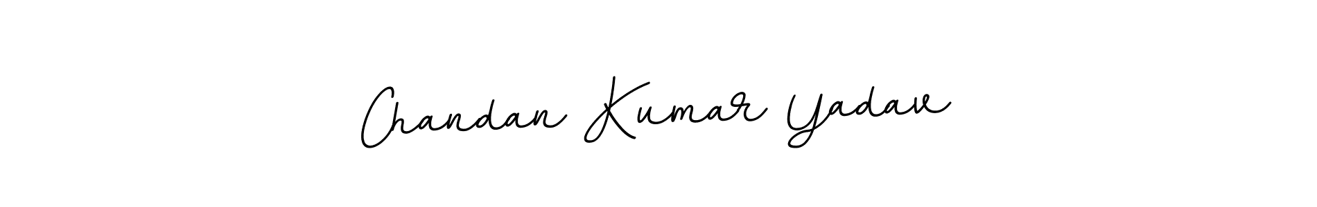 The best way (BallpointsItalic-DORy9) to make a short signature is to pick only two or three words in your name. The name Chandan Kumar Yadav include a total of six letters. For converting this name. Chandan Kumar Yadav signature style 11 images and pictures png