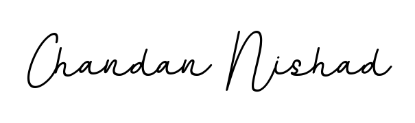 Similarly BallpointsItalic-DORy9 is the best handwritten signature design. Signature creator online. You can use it as an online autograph creator for name Chandan Nishad. Chandan Nishad signature style 11 images and pictures png