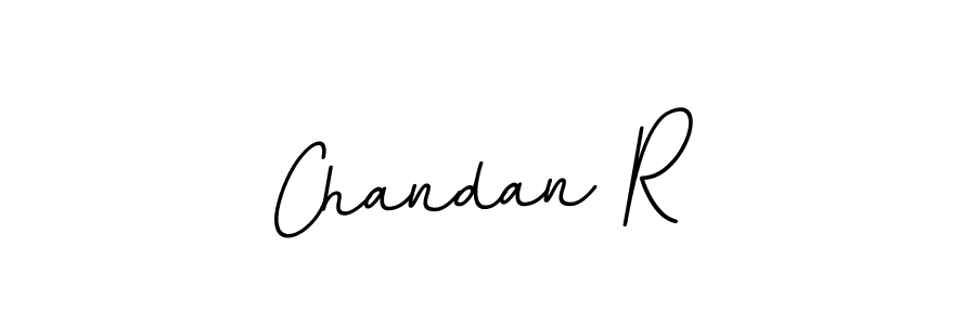 Create a beautiful signature design for name Chandan R. With this signature (BallpointsItalic-DORy9) fonts, you can make a handwritten signature for free. Chandan R signature style 11 images and pictures png