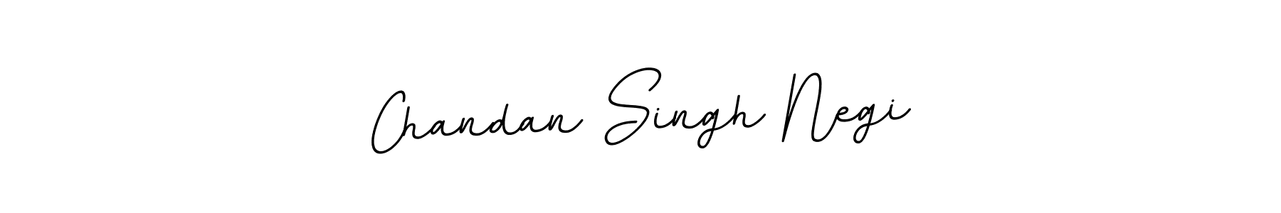 Make a beautiful signature design for name Chandan Singh Negi. With this signature (BallpointsItalic-DORy9) style, you can create a handwritten signature for free. Chandan Singh Negi signature style 11 images and pictures png