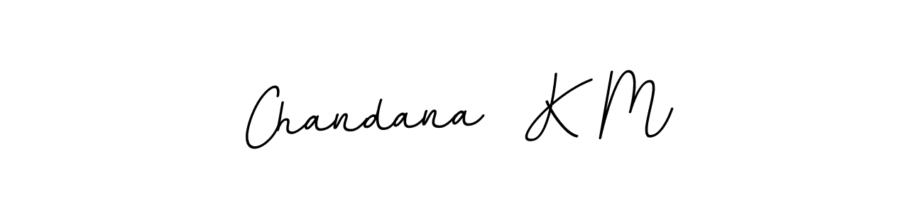 Similarly BallpointsItalic-DORy9 is the best handwritten signature design. Signature creator online .You can use it as an online autograph creator for name Chandana  K M. Chandana  K M signature style 11 images and pictures png