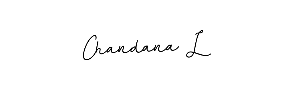 Similarly BallpointsItalic-DORy9 is the best handwritten signature design. Signature creator online .You can use it as an online autograph creator for name Chandana L. Chandana L signature style 11 images and pictures png