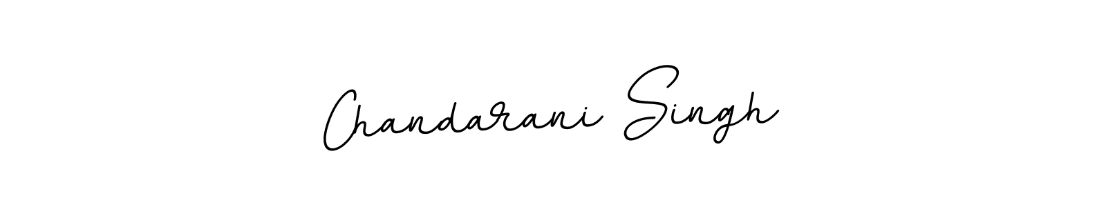 The best way (BallpointsItalic-DORy9) to make a short signature is to pick only two or three words in your name. The name Chandarani Singh include a total of six letters. For converting this name. Chandarani Singh signature style 11 images and pictures png