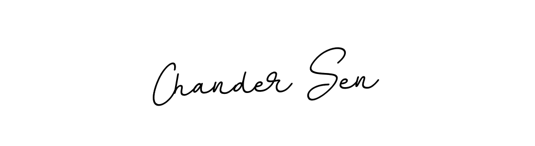 Chander Sen stylish signature style. Best Handwritten Sign (BallpointsItalic-DORy9) for my name. Handwritten Signature Collection Ideas for my name Chander Sen. Chander Sen signature style 11 images and pictures png