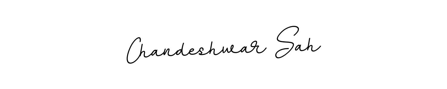 This is the best signature style for the Chandeshwar Sah name. Also you like these signature font (BallpointsItalic-DORy9). Mix name signature. Chandeshwar Sah signature style 11 images and pictures png